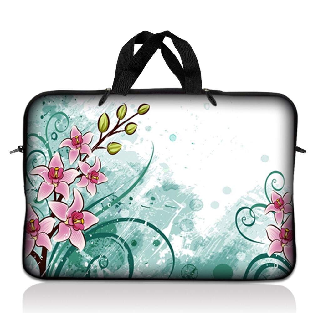 17.3” 17.4” Neoprene Laptop Notebook Sleeve Bag Case Pouch Handle 16" Abstract