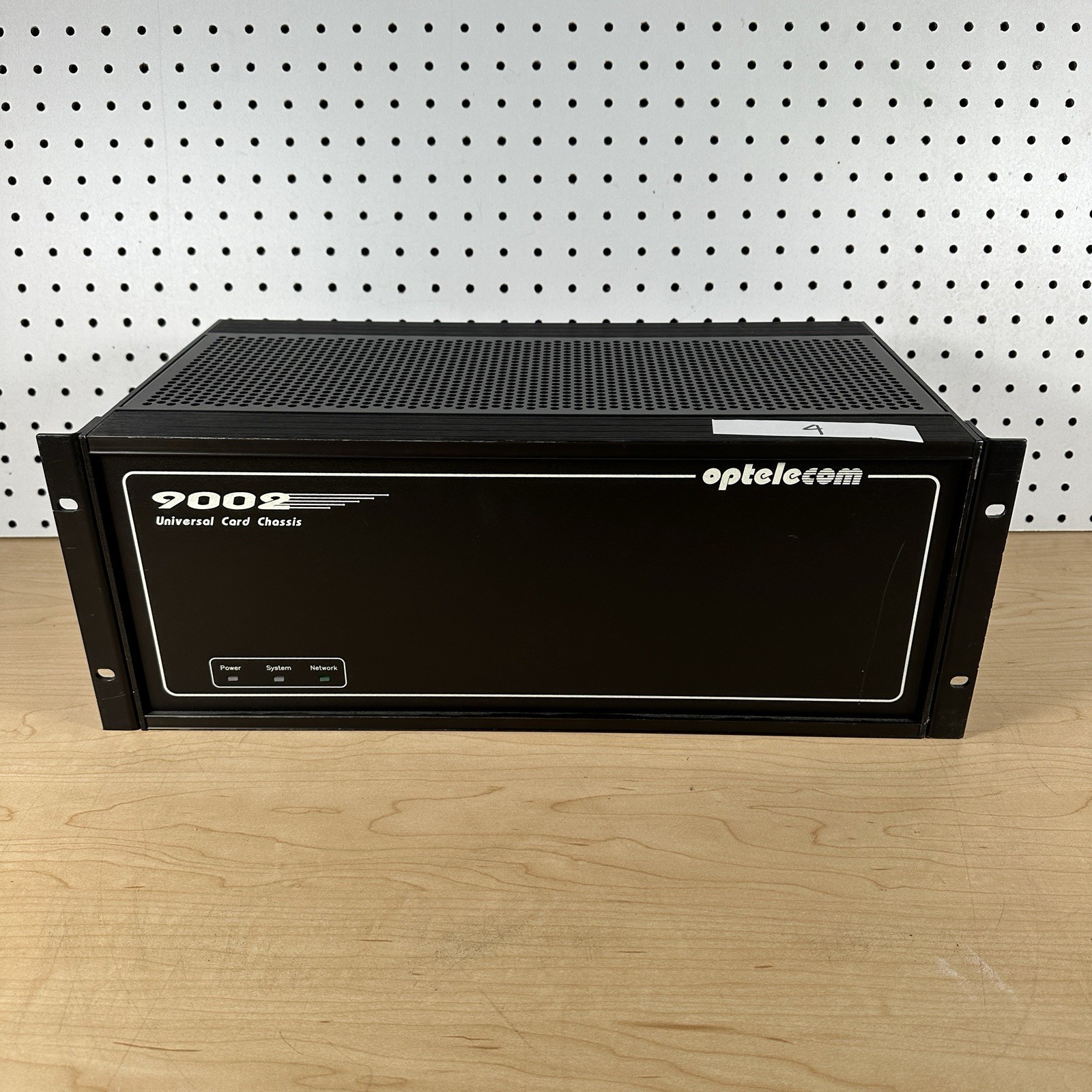 Optelecom-nkf 9002 Universal Card Chassis w/ 13 pcs Video, Audio, and Data Demux