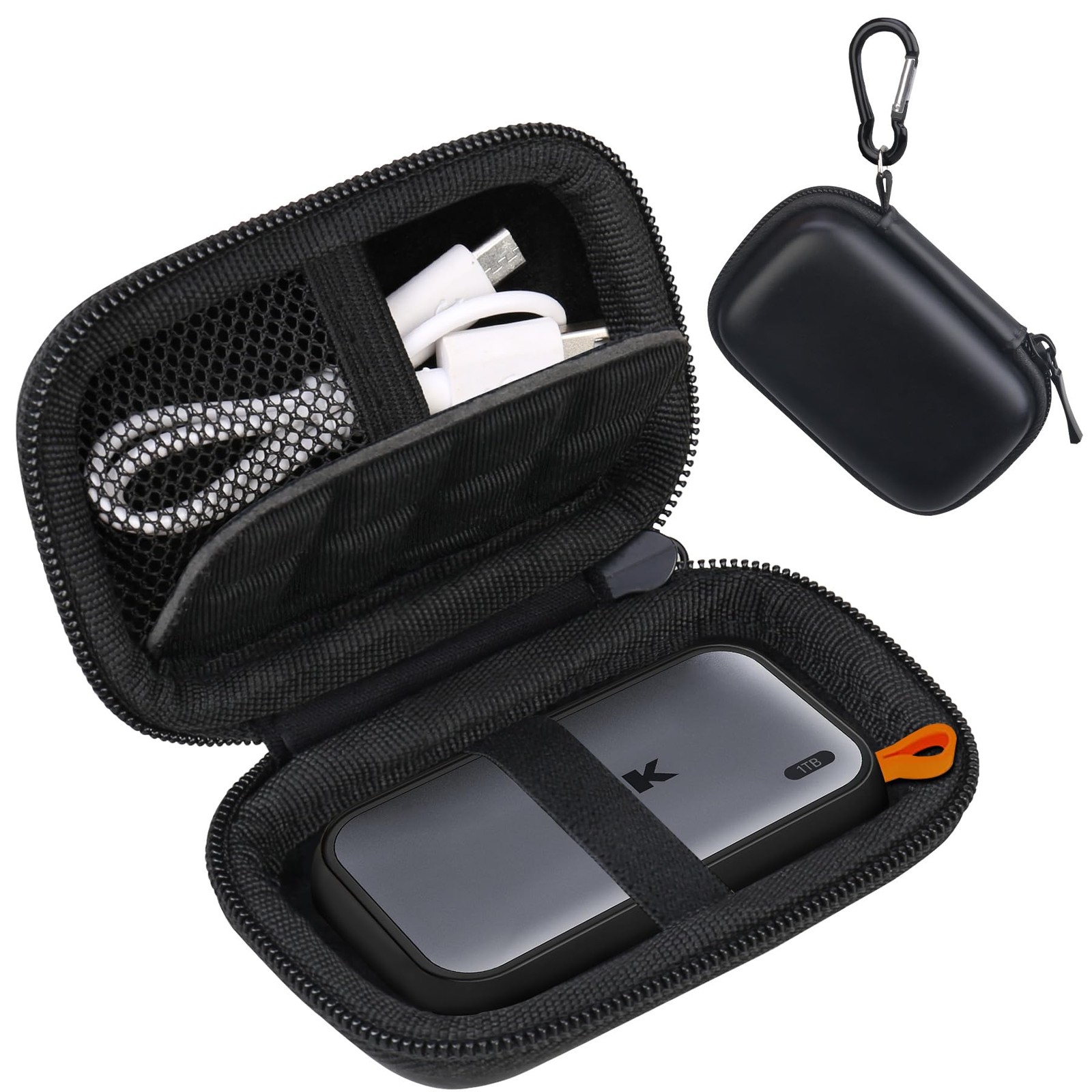 Hard Carrying Case for SSK Portable SSD External Solid State Drives 250GB 500...
