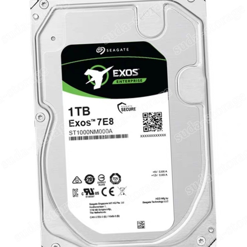 1PCS New Seagate Exos 7E8 1TB ST1000NM000A 7200RPM SATA 128MB 3.5"Desktop Hard