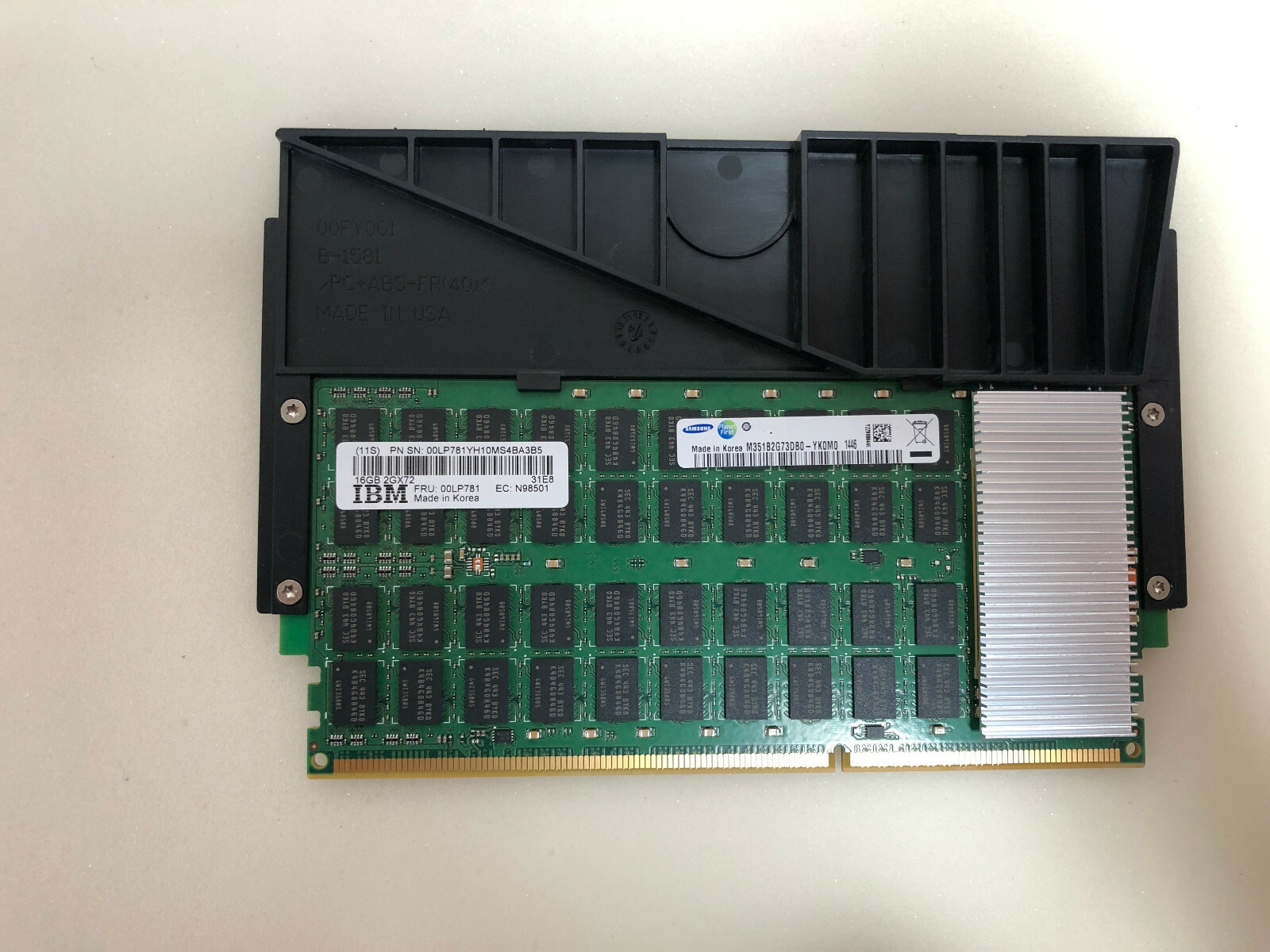 IBM 31E8 #EM8B 16 GB CDIMM, 1600 Mbps, 4 Gb DDR3 DRAM - 00JA660  00LP781 