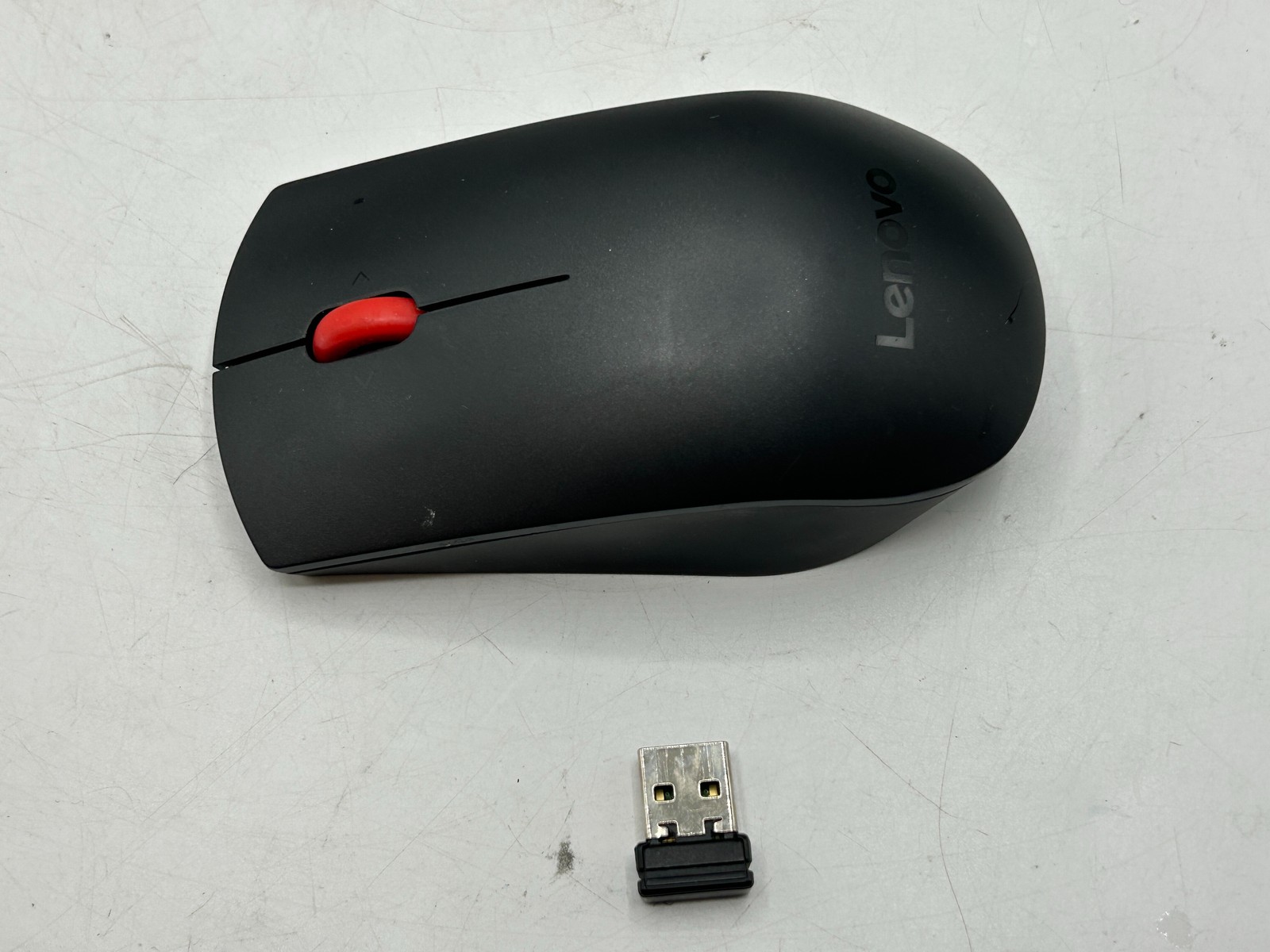 Lenovo PROFESSIONAL WIRELESS LASER MOUSE model MORFJVL W/ USB Receiver FREE S/H