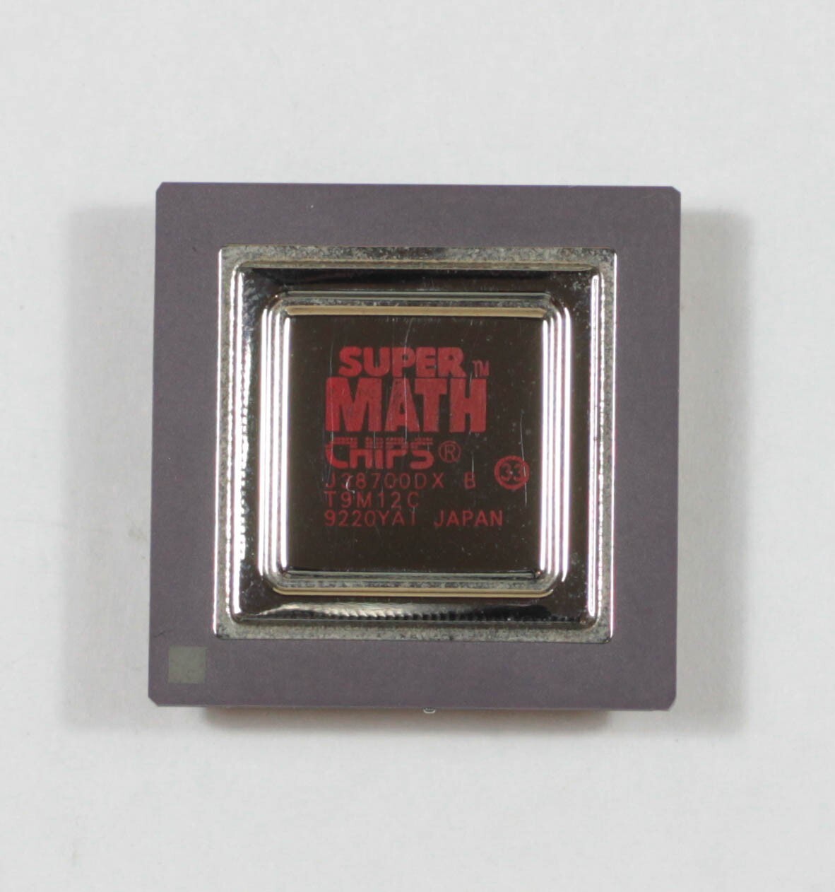 80387 co-processor - CHIPS SUPER MATH J38700DX 33MHz - TESTED - NO TARIFF