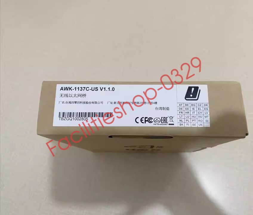 1pcs New MOXA AWK-1137C-US Industrial Wireless AP Client Switch DHL/FedEx