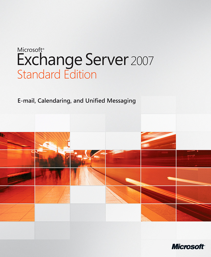 Microsoft Exchange Server Standard 2007 32 bit w/ 3 Keys & License 3 PCs