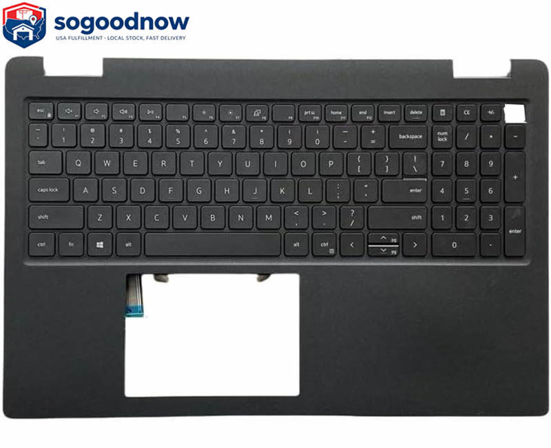 New 0DJP76 DJP76 For Dell Latitude 3520 E3520 Palmrest Cover Keyboard Backlit