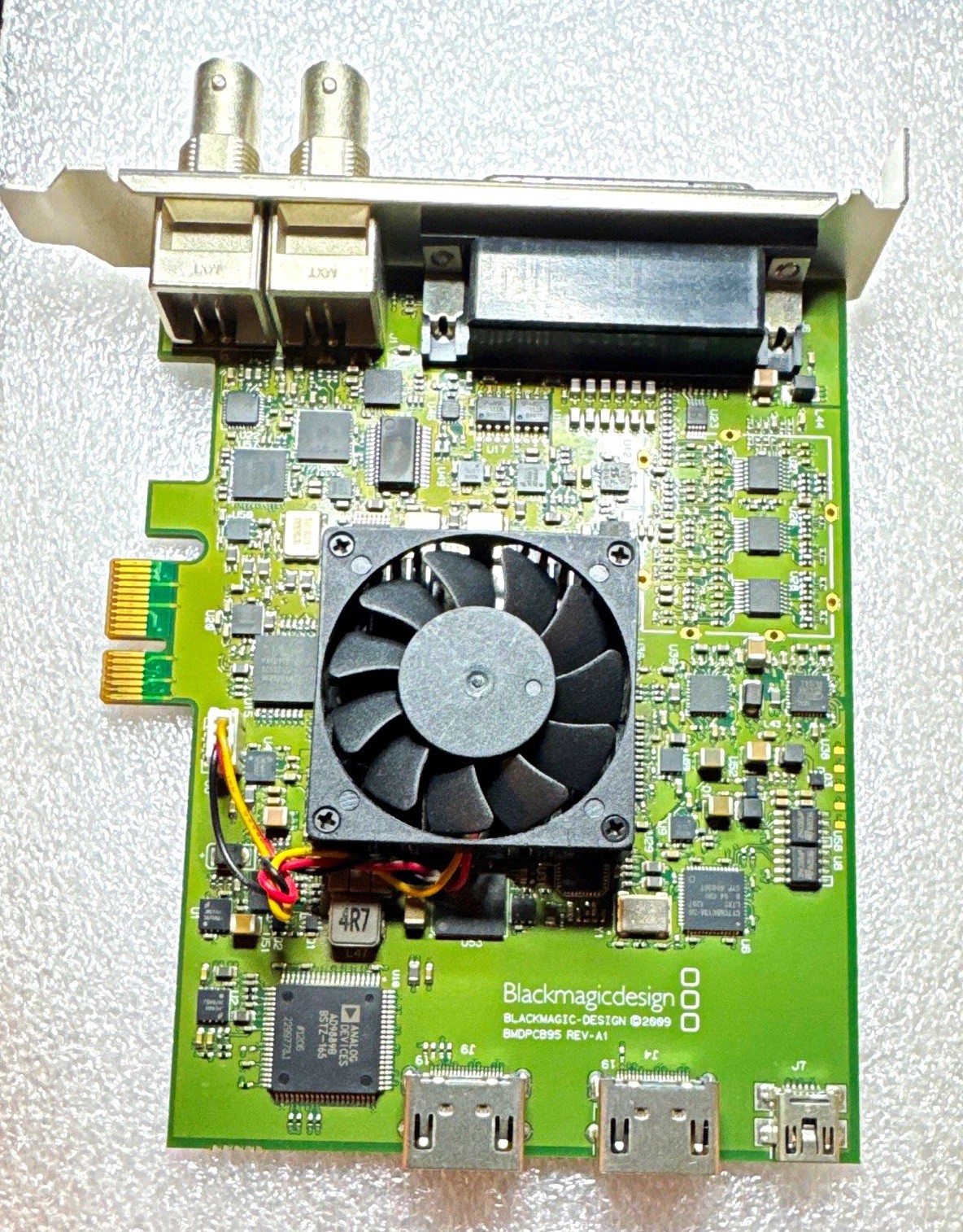 Blackmagicdesign BMDPCB95 REV-A1 PCIe Digital Video Capture Card HDMI BNC