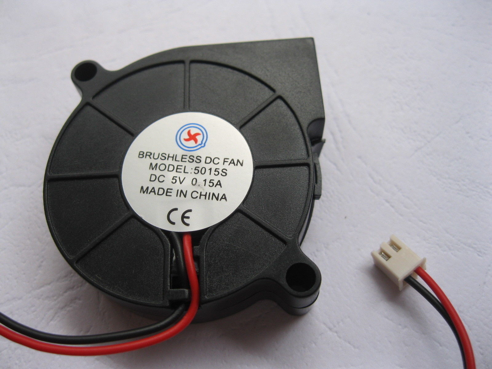 8 pcs Brushless DC Blower Fan 5015S 5V 50x50x15mm Sleeve Bearing 2 Wire New