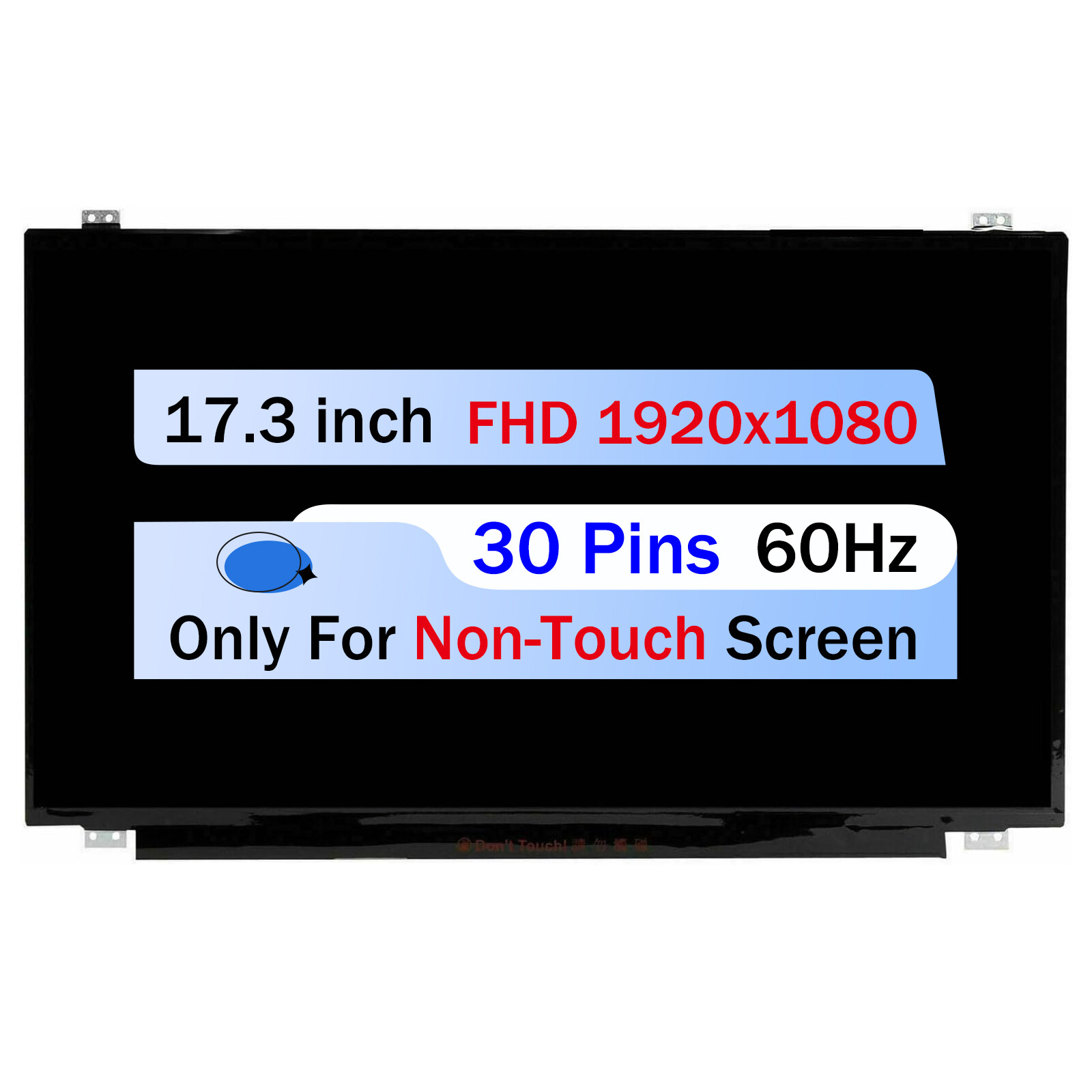 L22564-001 798476-3G2 For HP 17-BY4022WM 17.3" LED LCD Screen Display FHD 1080P