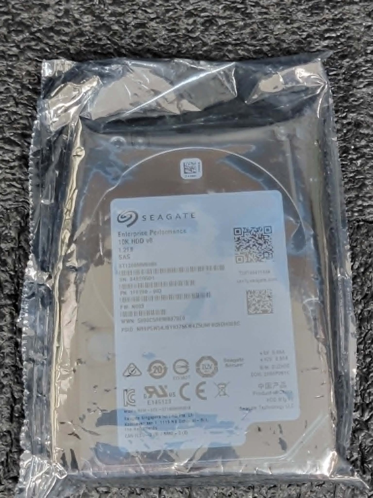 Seagate 1FF200-003 ST1200MM0088 1.2TB 10K RPM 128MB 12 Gbps 512N SAS 2.5" HDD