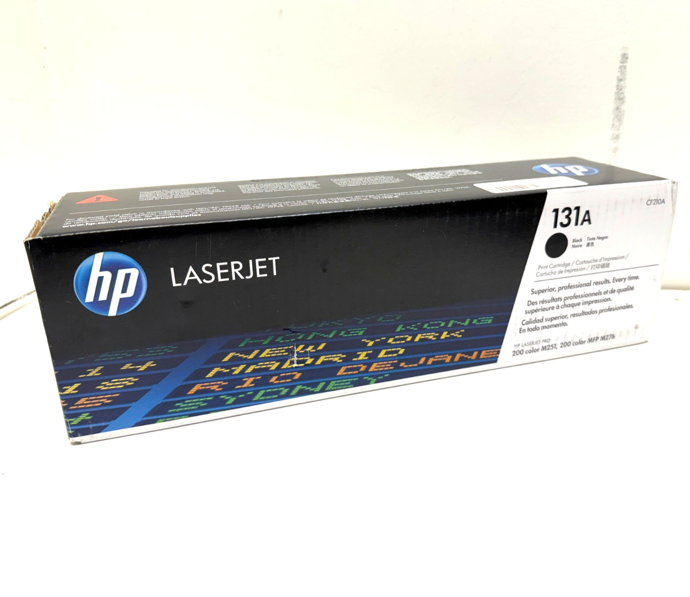 New Genuine HP 131A Black Toner Print Cartridge CF210A - FACTORY SEALED BOX