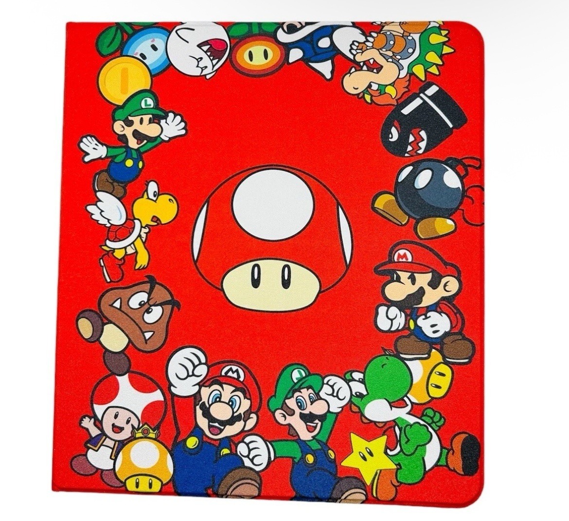 For iPad -Mario Protective Case (Shockproof / Folded Case )