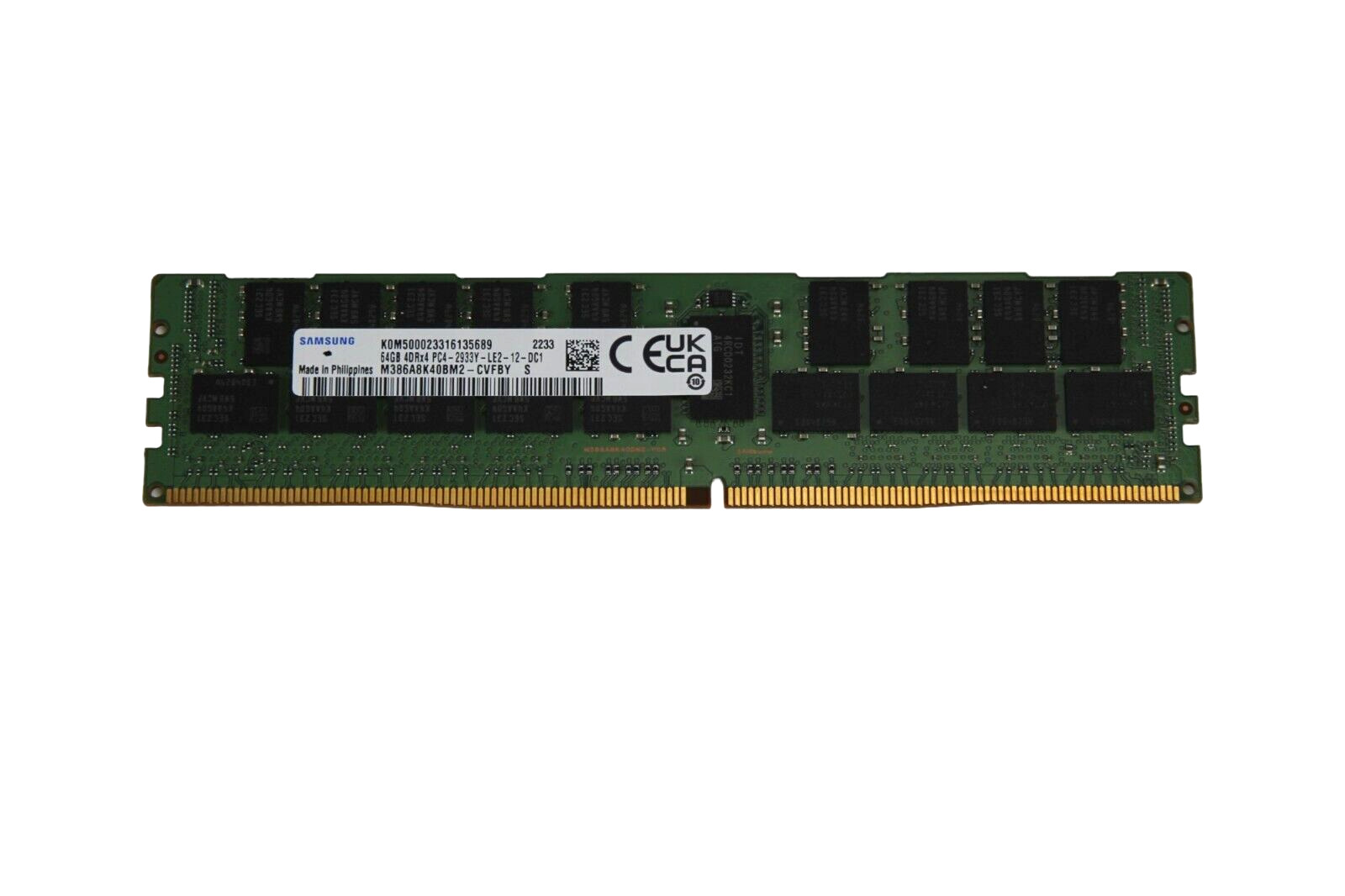 Samsung 64GB DDR4 PC4-2933Y 4Rx4 LRDIMM M386A8K40BM2-CVF Server Memory