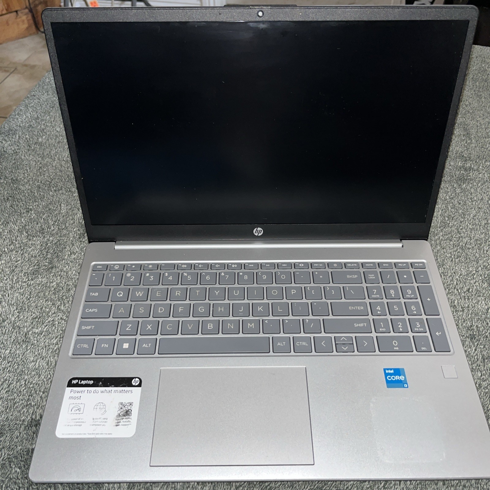 HP 15-fd0131wm 15.6" HD i3-N305 1.8GHz Intel UHD Graphics 8GB RAM Bios Locked