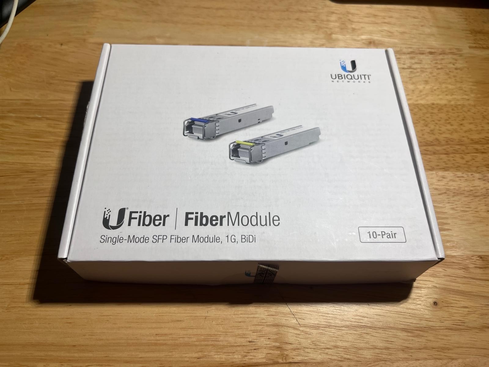 Ubiquiti UF-SM-1G-S 20-Pack 10 Pair BiDi Single Mode SFP 1G 3km LC