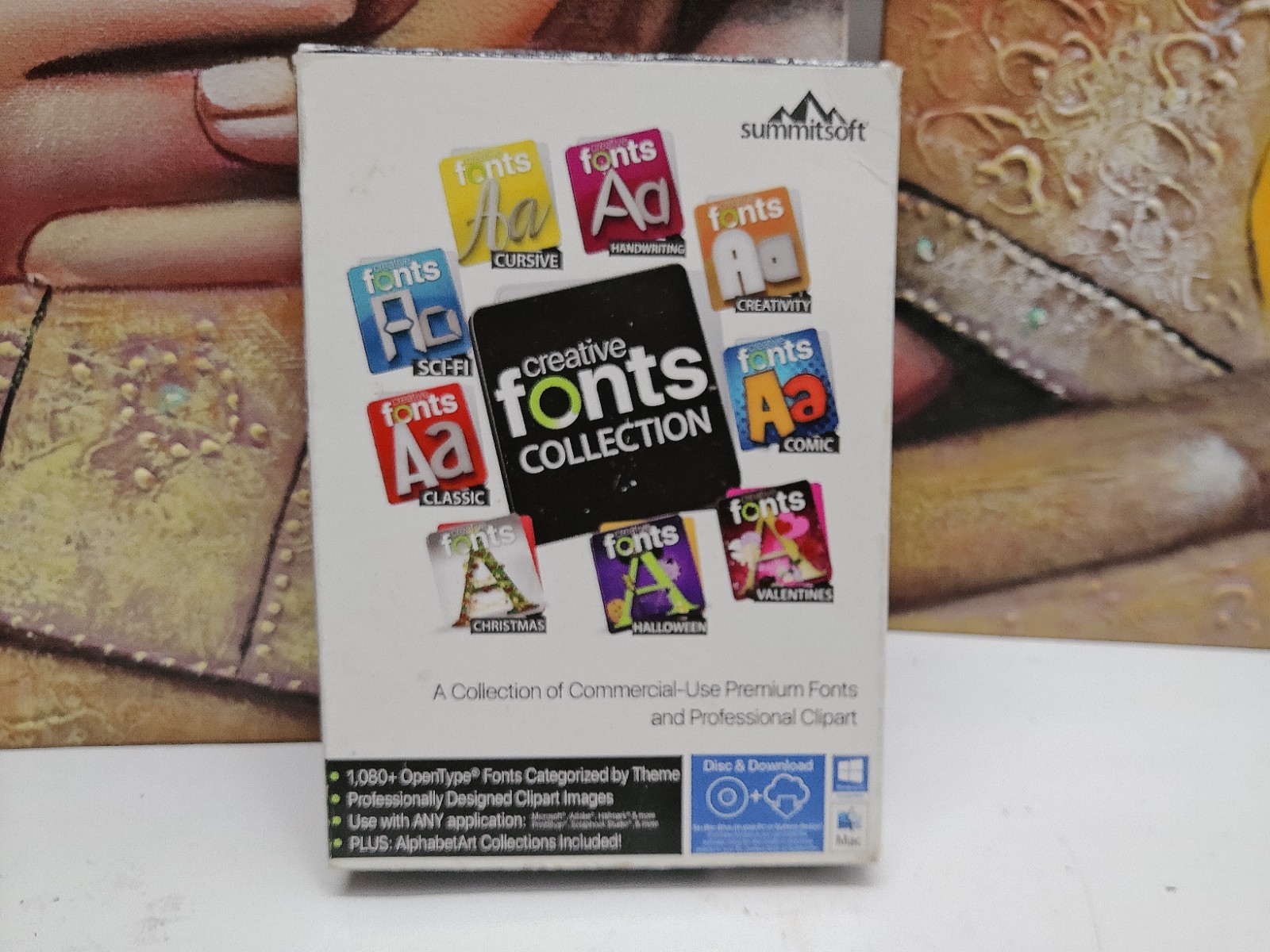 Creative Fonts Collection by Summitsoft - 1,080+ Premium Fonts & Clipart -