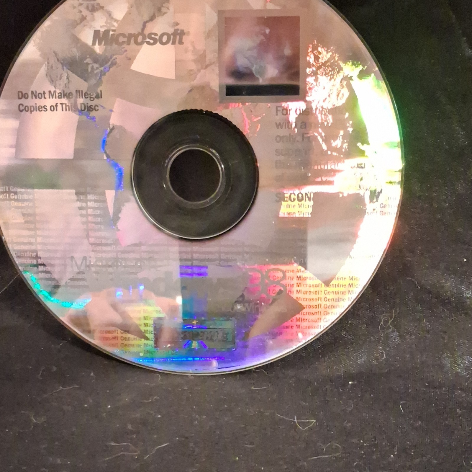 Microsoft Genuine Other Computer Software CD-ROM Disc
