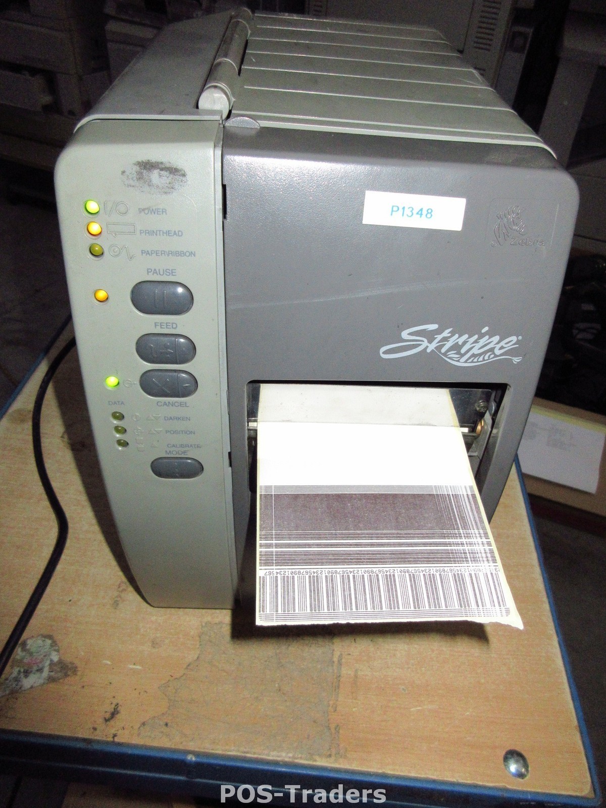 Zebra S600 PRINTS LINES / BAD HEAD Direct Thermal Transfer Label Printer DT/TT