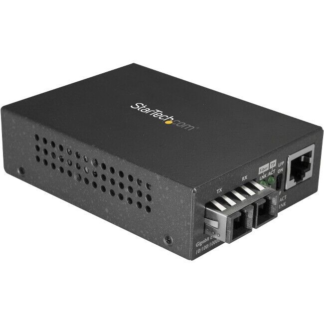 StarTech Gigabit Ethernet to SC Fiber Media Converter