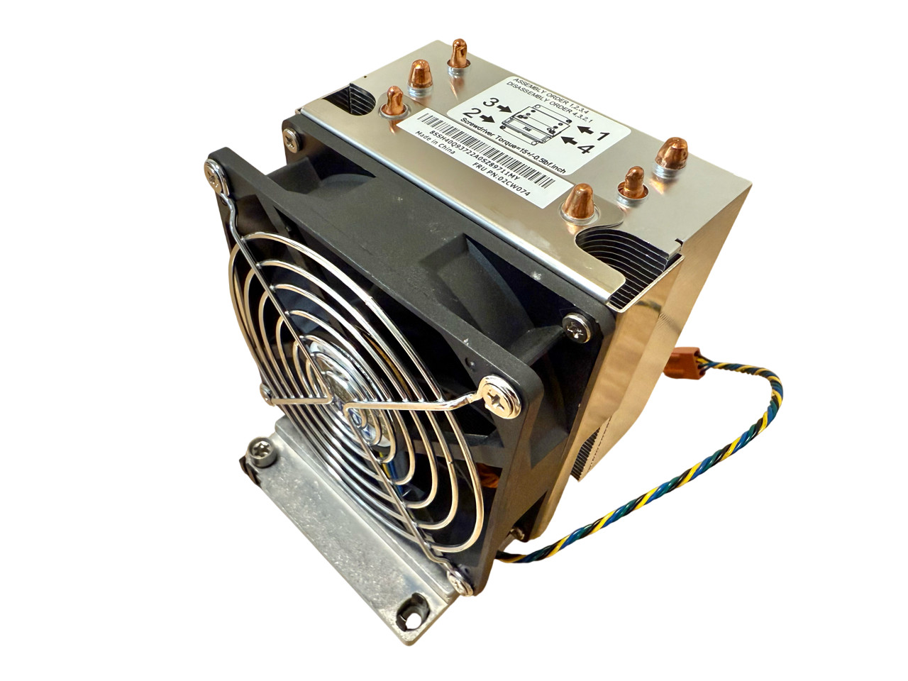 Lenovo 02CW074 ThinkStation P720 P920 CPU Heatsink with Fan LGA3647