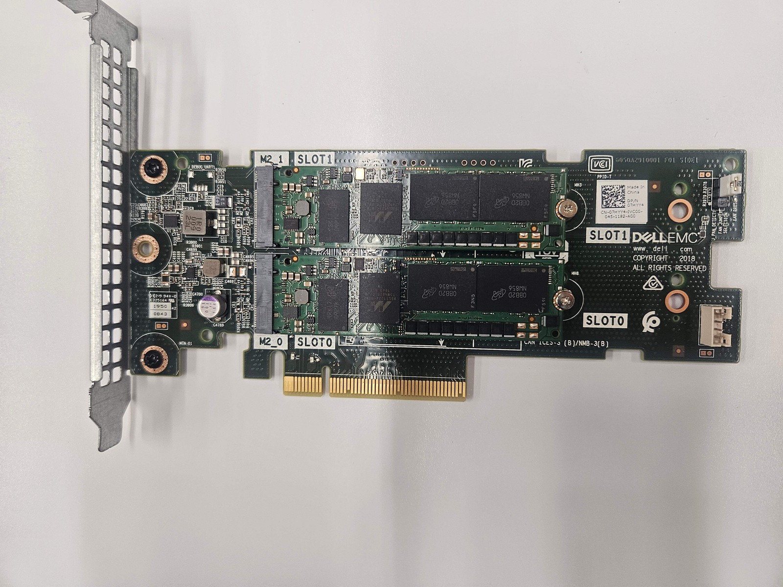 Dell 07HYY4 BOSS-S1 Card w/2 Dell 240 GB M.2 SSD 0TC2RP Fully Tested 100% Health