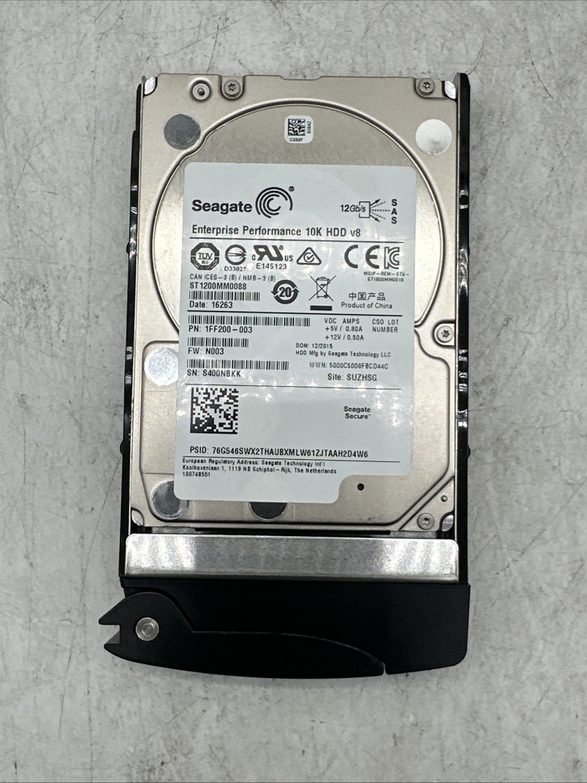 SEAGATE 1FF200-003 Enterprise Performance 1.2TB 10000RPM (2799)