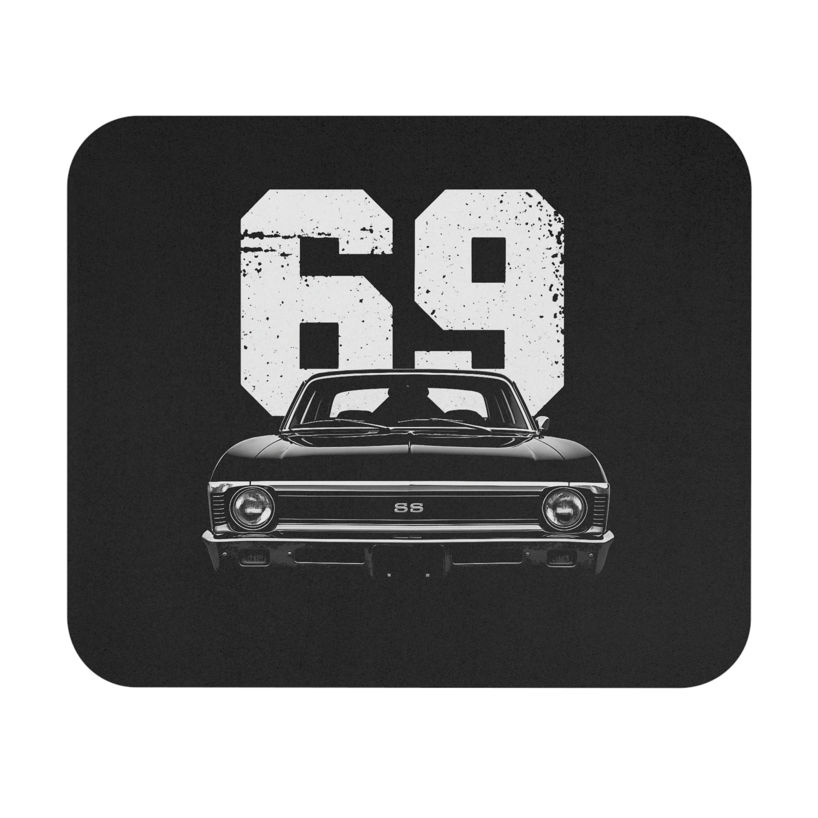 1969 Chevy Nova SS Mouse Pad Classic Muscle Car Desk Mat Gift for Car Fans