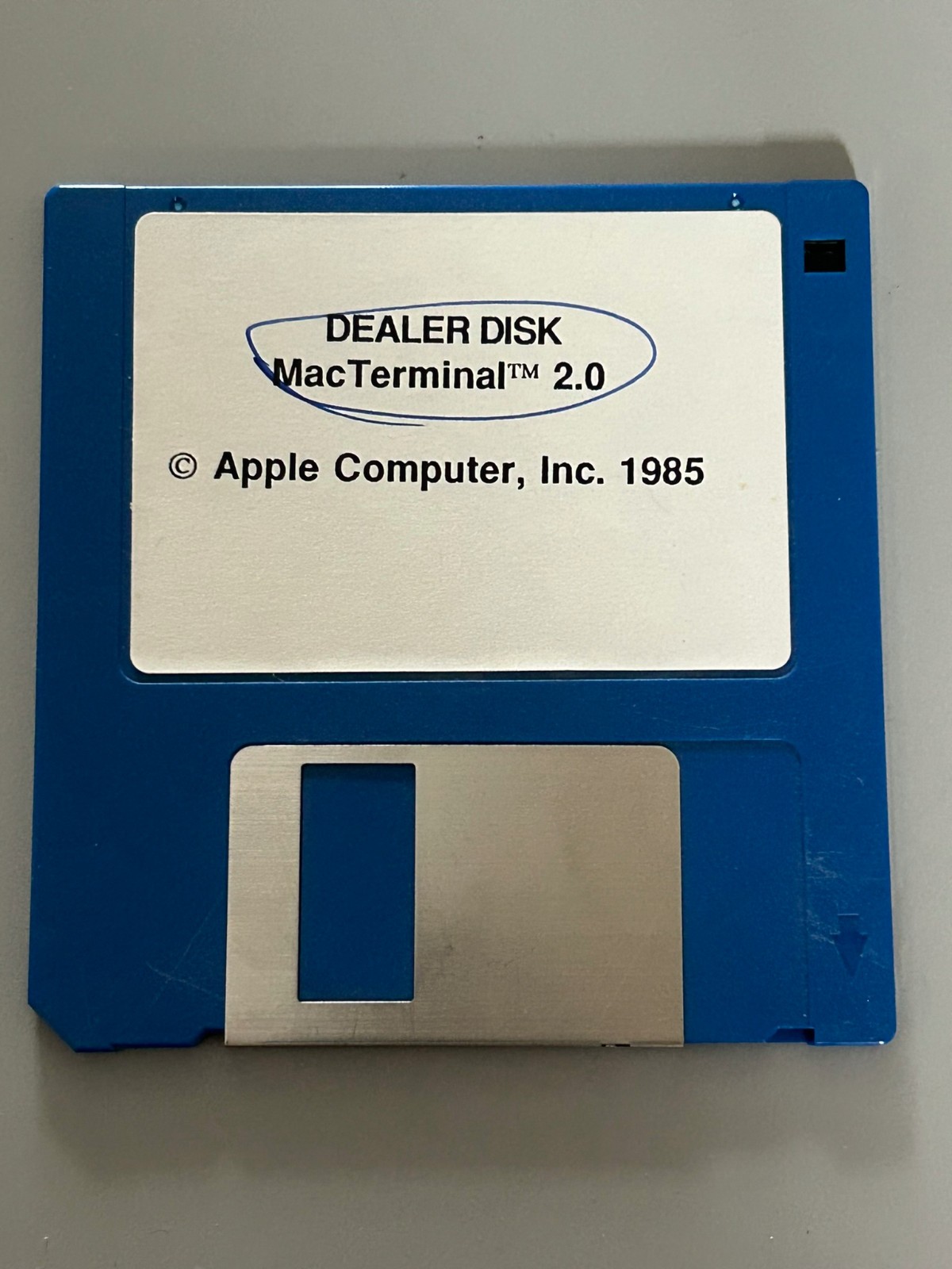 Apple Macintosh MacTerminal V2.0 – Vintage Software - Dealer Disk – Boots Up OK