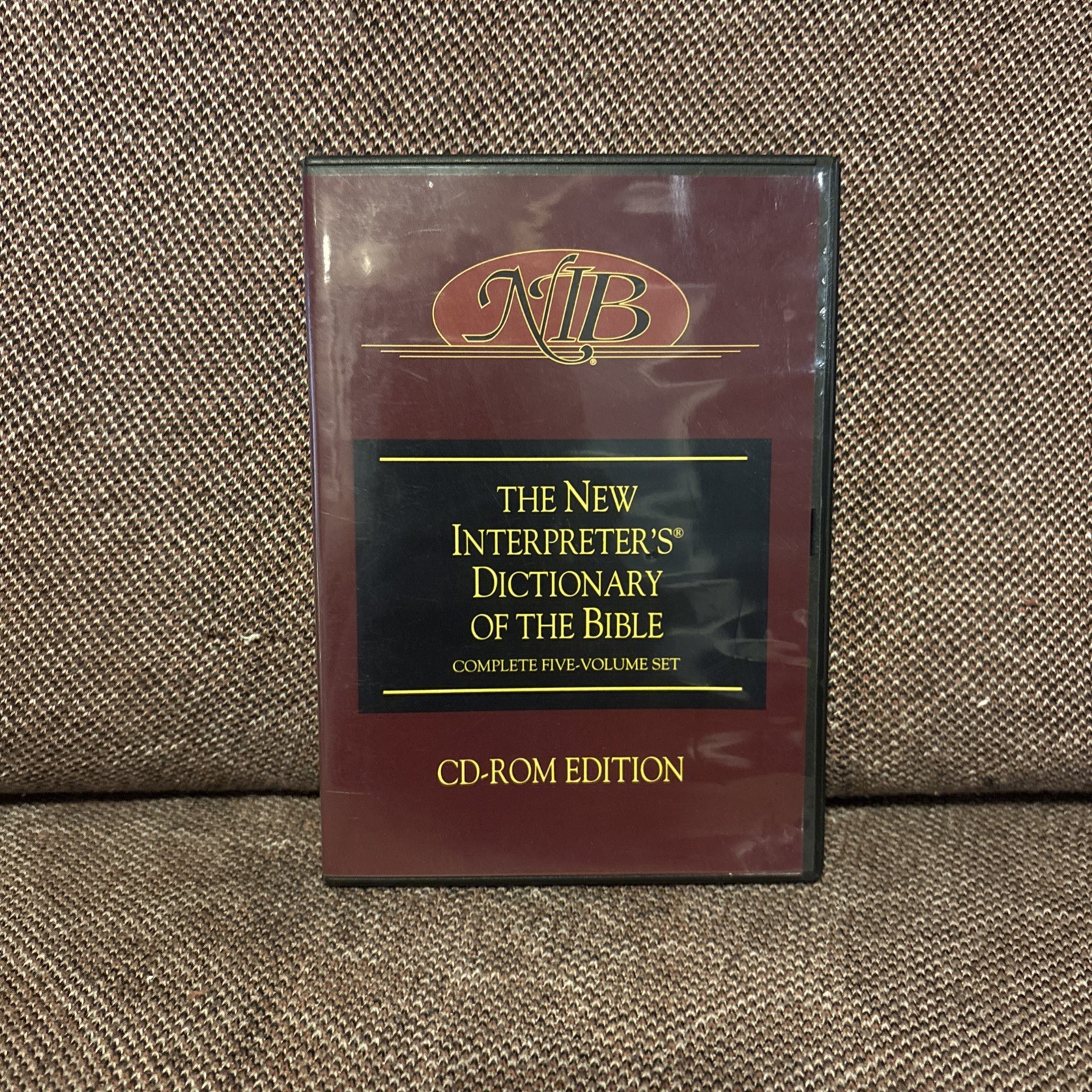 New Interpreter’s Dictionary Of The Bible Complete 5 Volume Set CD-ROM Abingdon