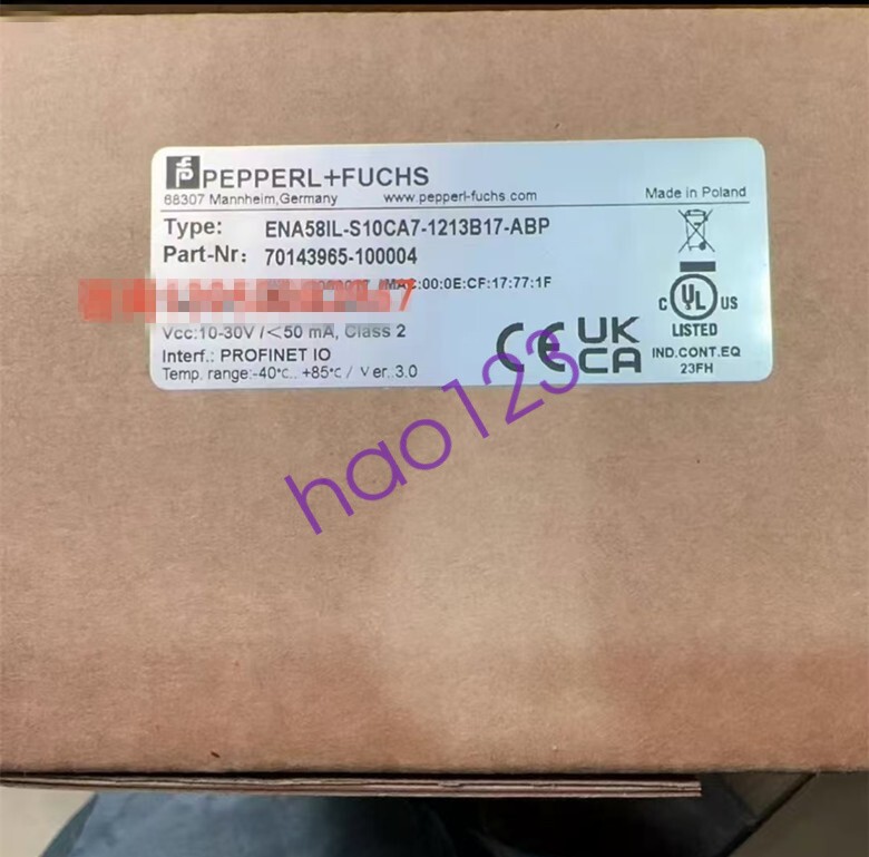 1PCS PEPPERL+FUCHS ENA58IL-S10CA7-1213B17-ABP Encoder 70143965-100004 DHL/FedEx