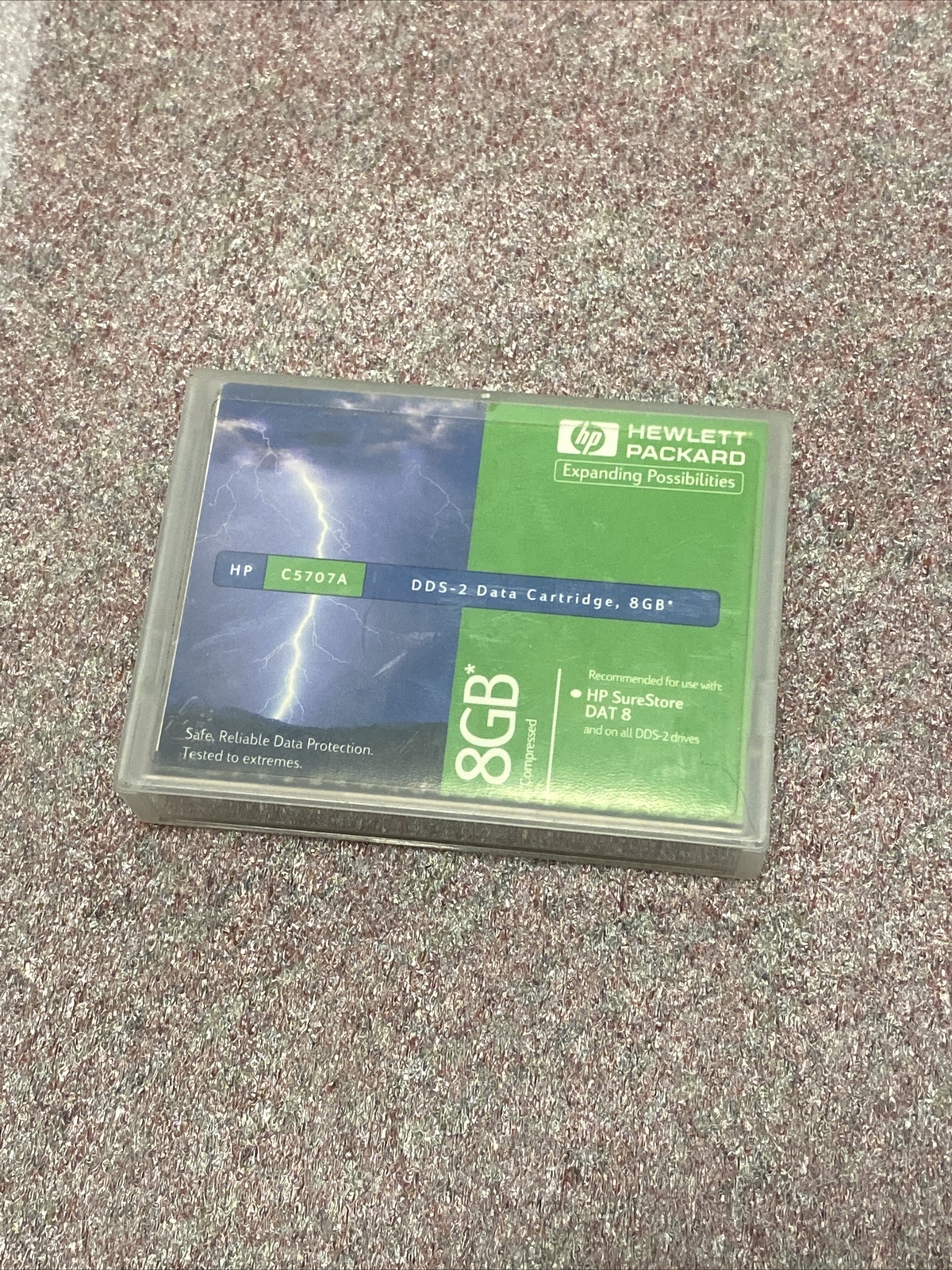 1x HP DDS-2 8 GB Data Cartridge Hewlett Packard HP C5707A