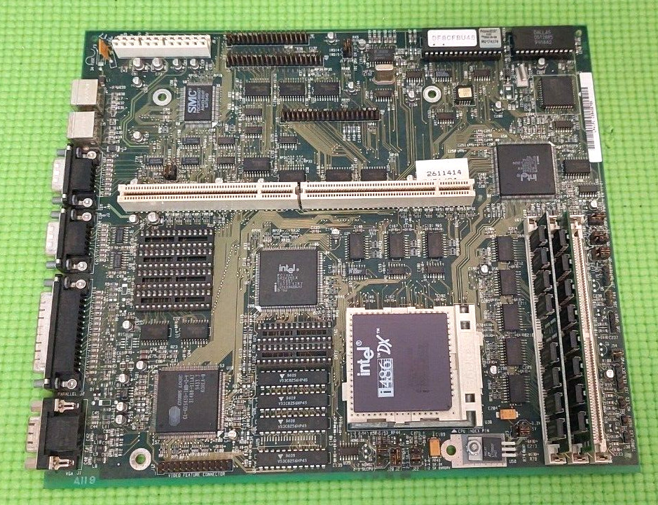 Vintage Gateway 2000 LP4ip1 Motherboard Socket 3 Intel 420EX Anigma MBDPCI004AxW