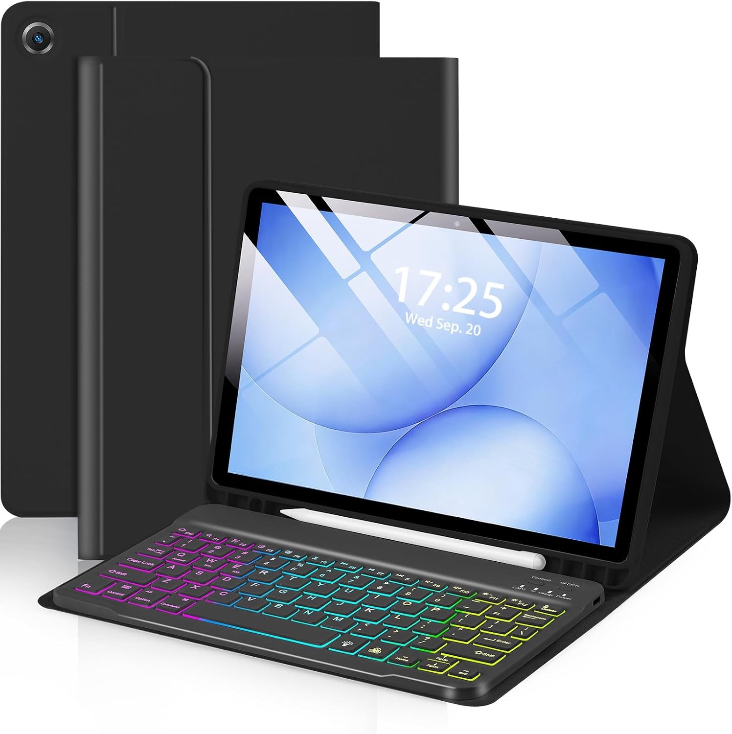 Detachable USB-C Keyboard Case for Samsung Galaxy Tab A9 Plus 11 inch with Pen S