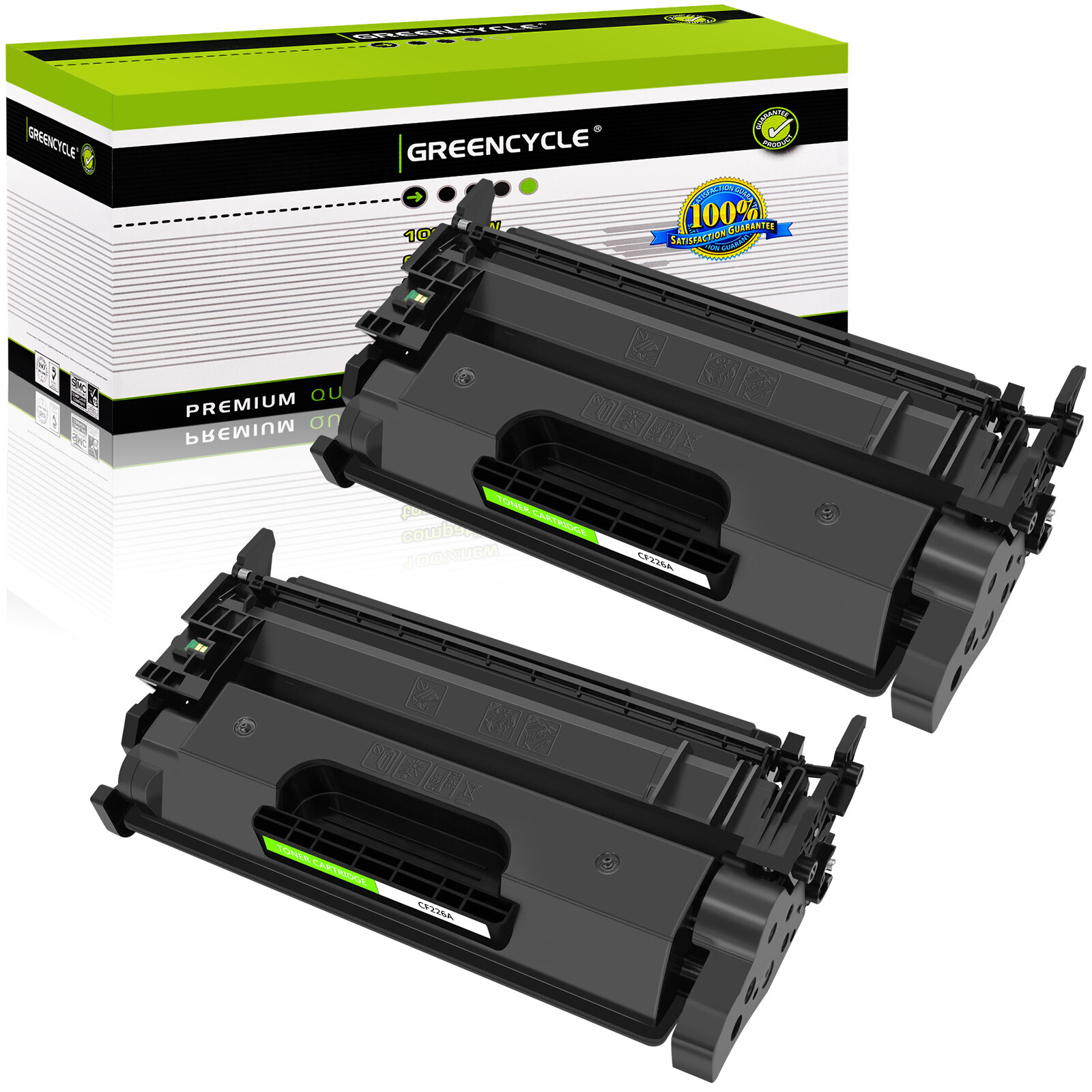 2PK For HP Laserjet M402dw MFP M426fdn CF226A 26A Black Laser Toner Cartridge