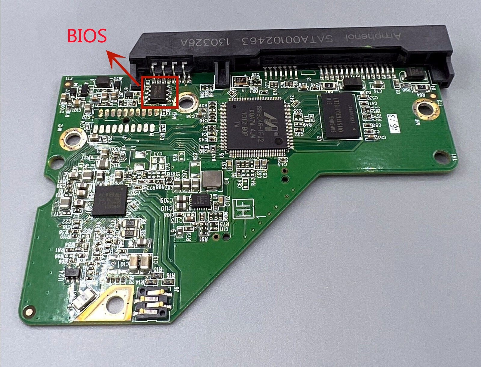 Board Number:2060-771824-006 REV A PCB Hard Disk Board