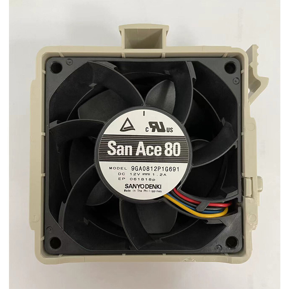 For Supermicro Server 12V 1.2A Four-Wire Cooling Fan 9GA0812P1G691