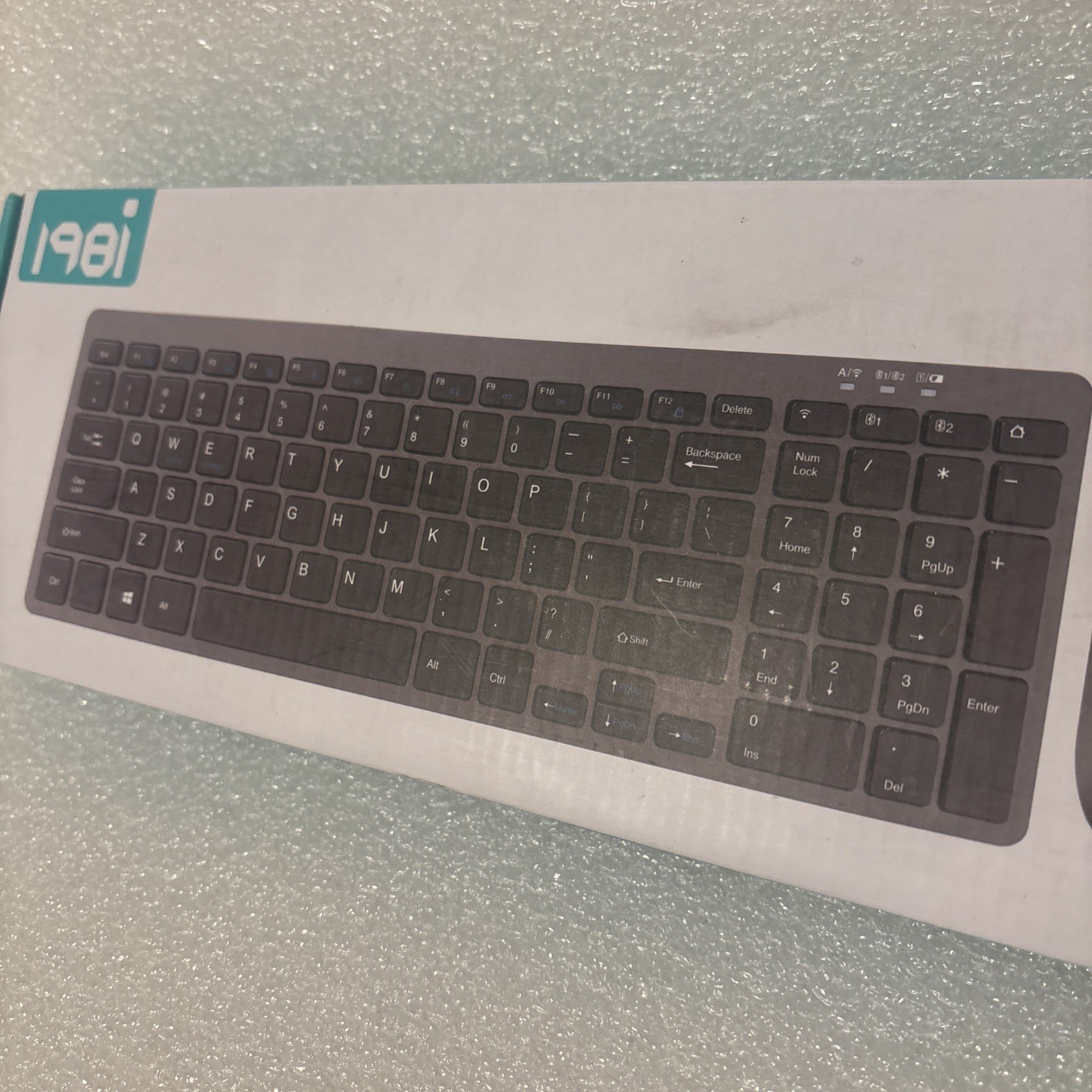 KM7200 Keyboard And Mouse Set - Bluetooth And 2.4G Wireless. Long-life Battery