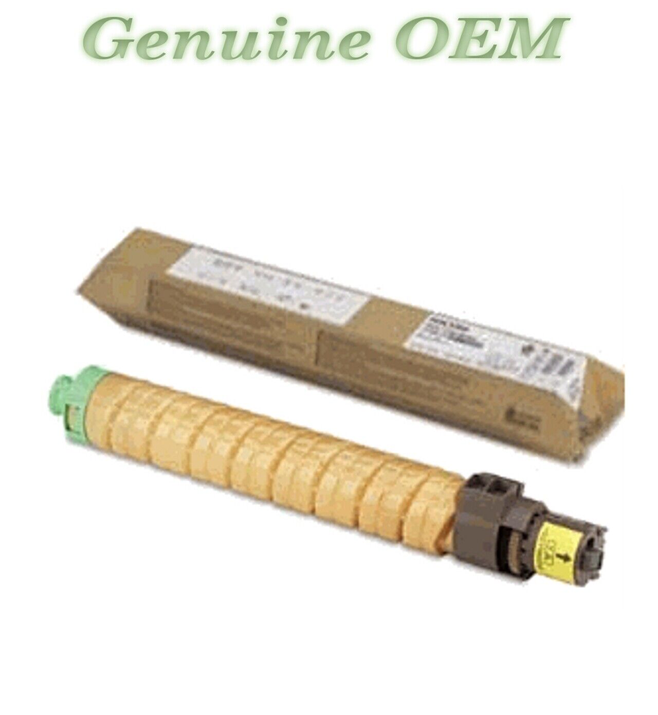 820039 Original OEM Ricoh Toner Cartridge, Yellow Genuine Sealed
