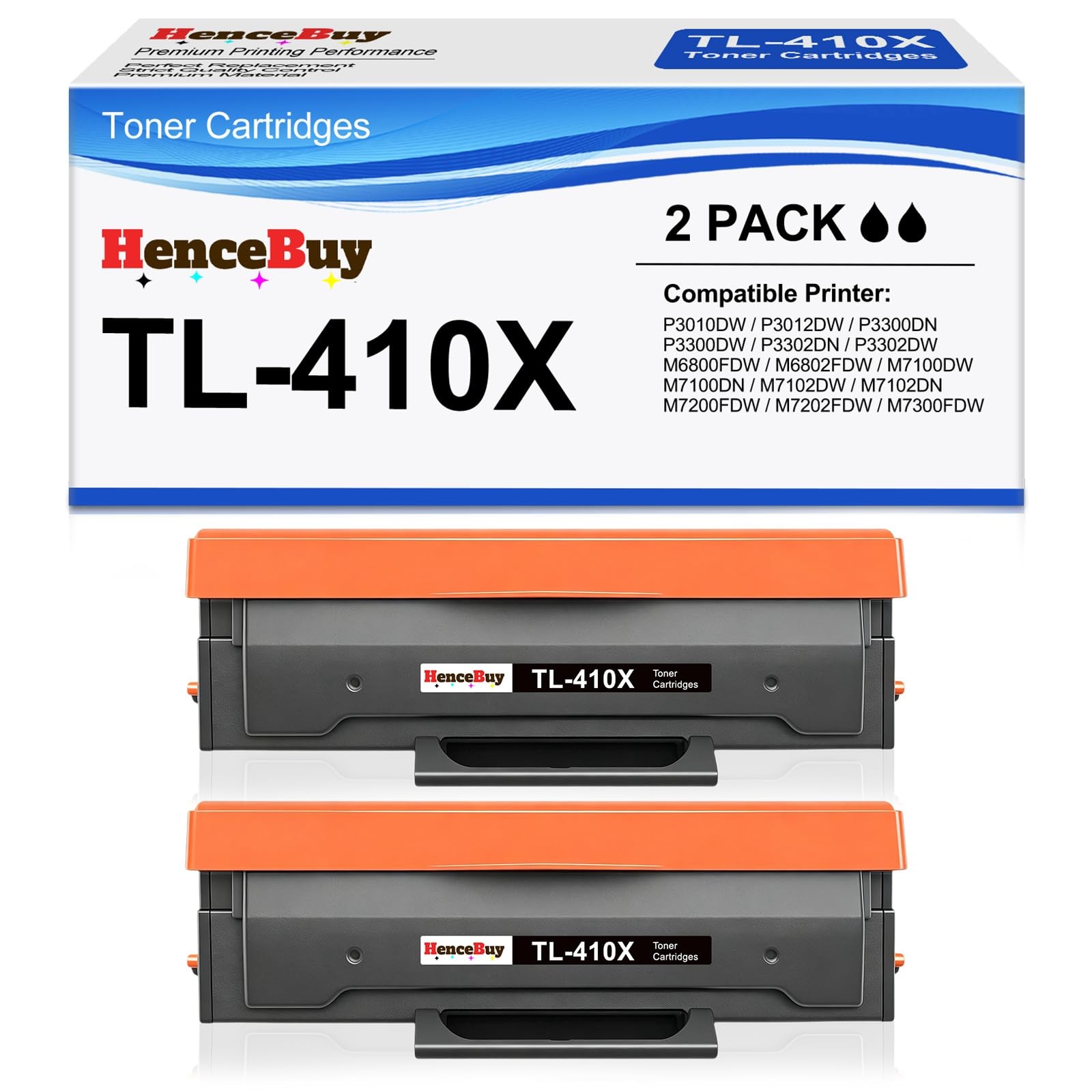 Compatible Toner Fits TL410X TL410 TL410H Black Premium Replacement Cart