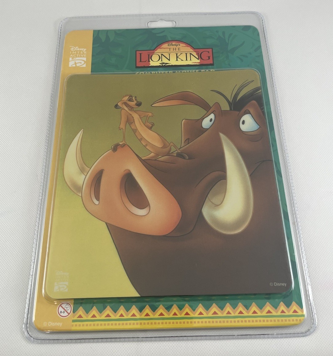 Disney's The Lion King Computer Mouse Pad Timon Pumbaa