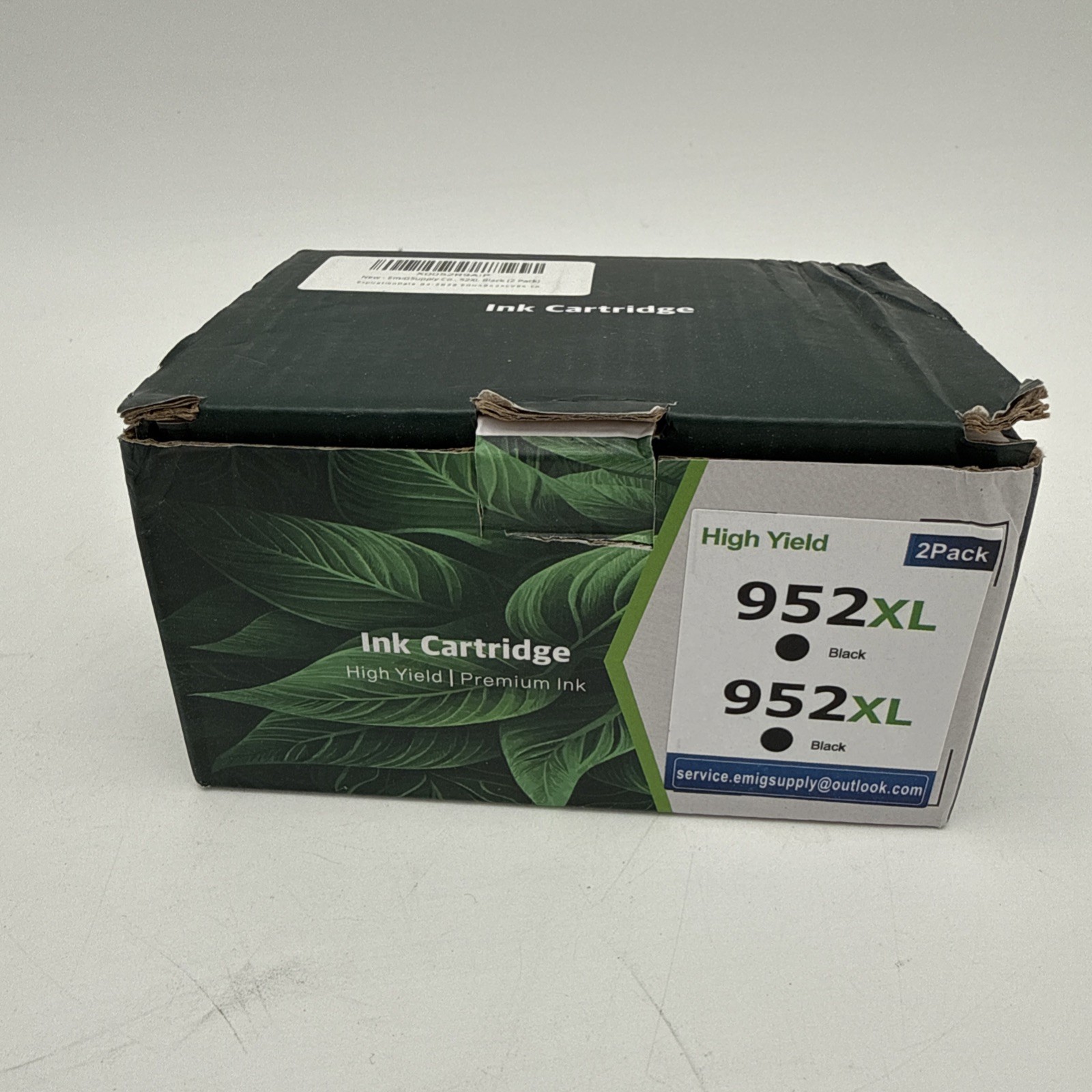 2PK 952XL Black Ink Cartridge High Yield (New Sealed)  READ Exp 04/2028