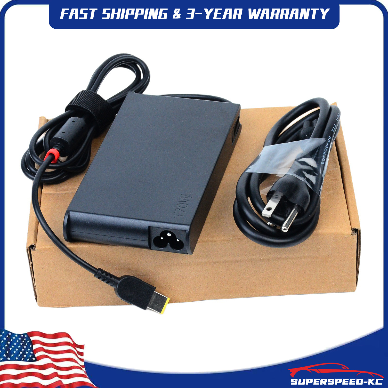 For Lenovo SLIM 170W 20V AC Adapter Charger ADL170SDC2A ADL170SCC2A 02DL137 New