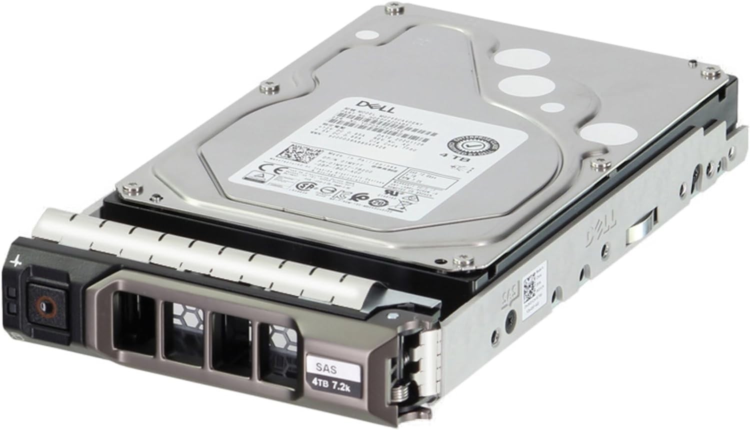 4 TB 7.2k 3.5" NL SAS 12Gb/s Hard Drive HDD 1MVTT In Dell 14th Gen Caddy