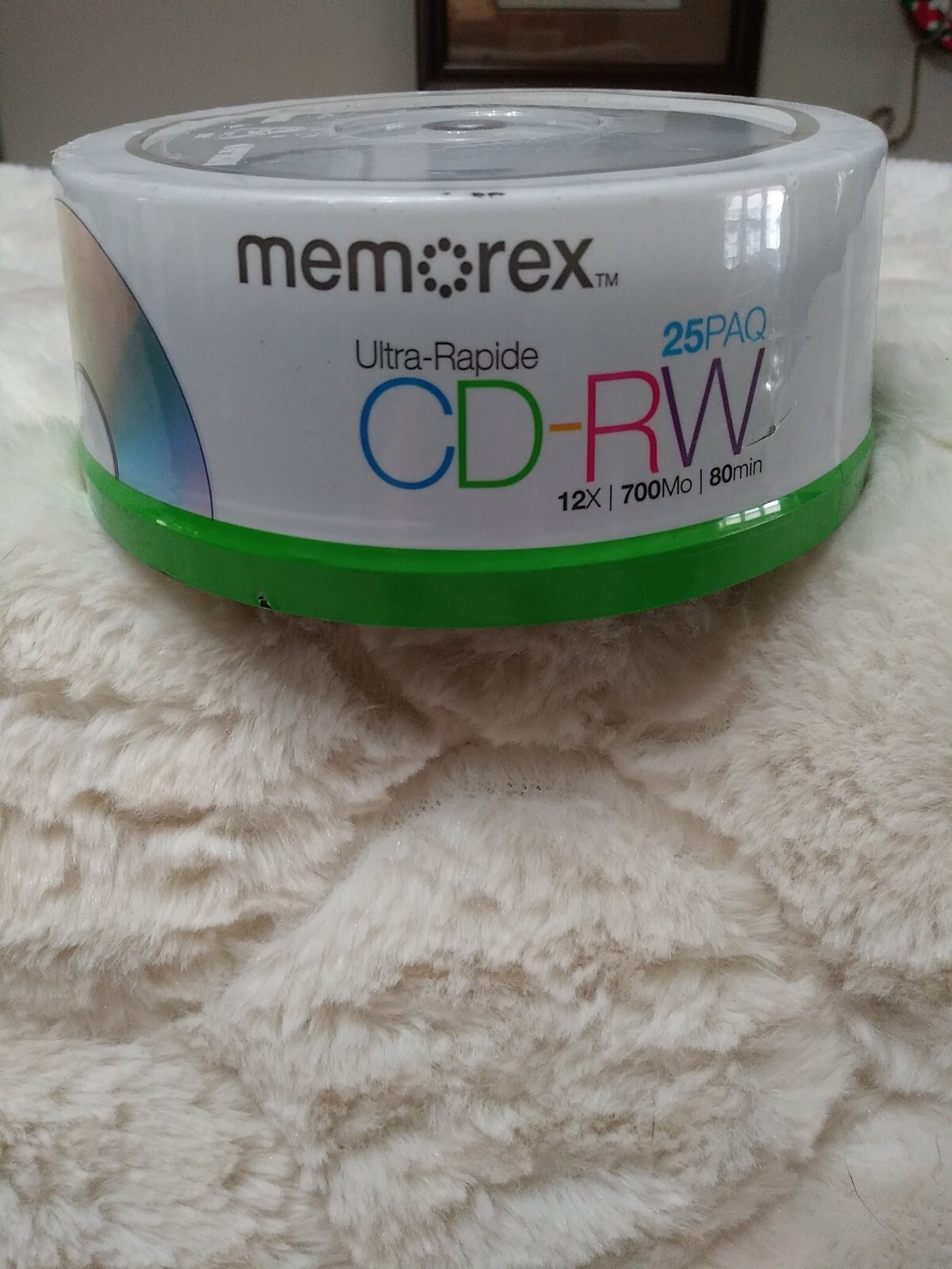 Memorex Ultra High Speed CD-RW 25pk (New/Sealed)
