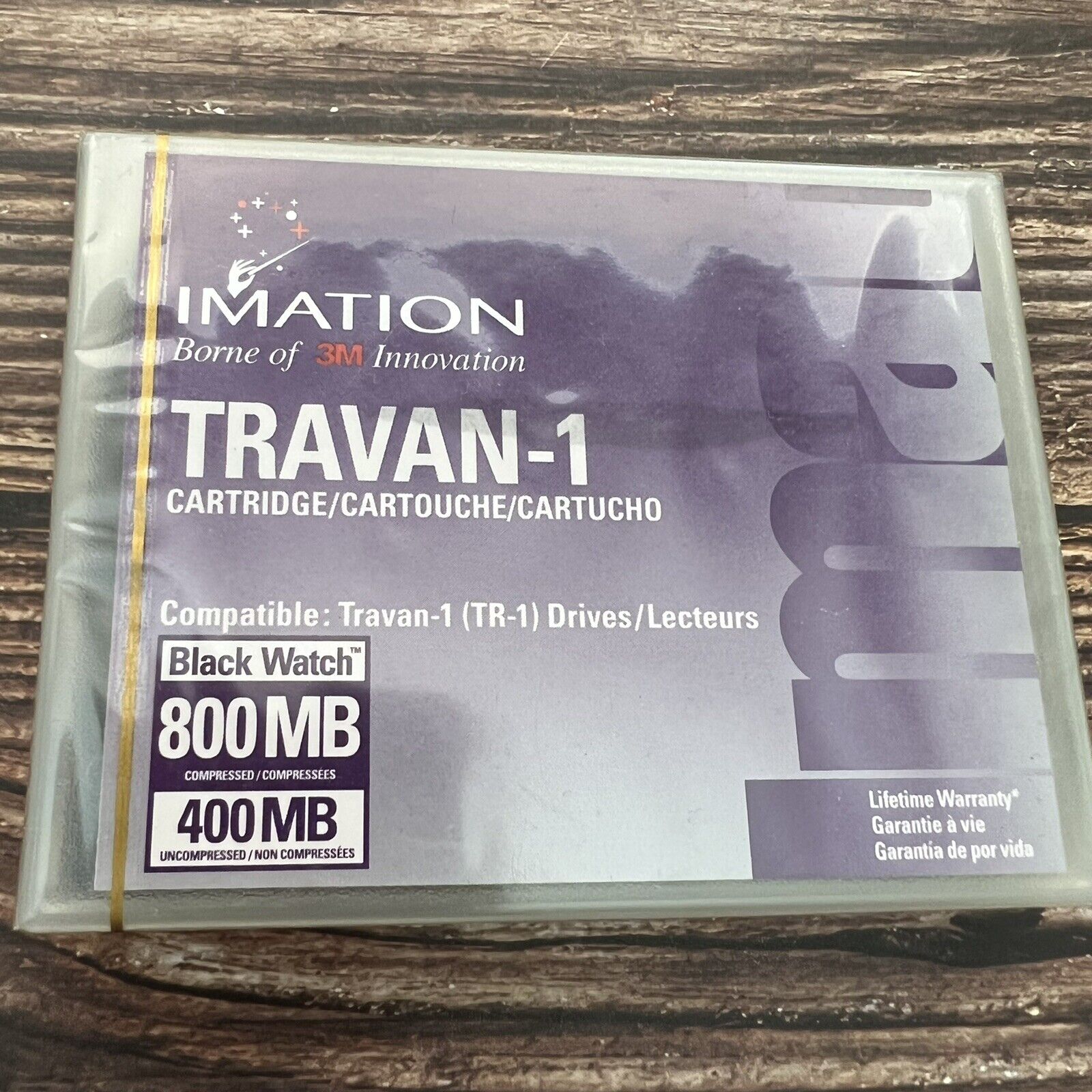 New IMATION 3M Innovation Travan 1 (TR-1) Drives 400MB/800MB Cartridge - QTY: 5