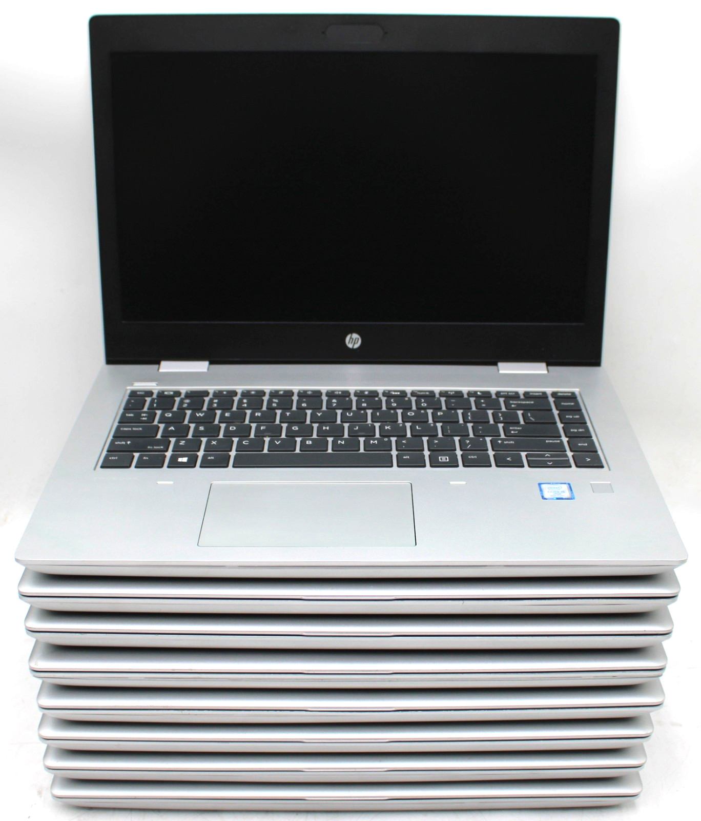 Lot of 8 - 14" HP ProBook 640 G5 Laptop i5-8365U 1.60GHz (3 have 8GB RAM) No HD