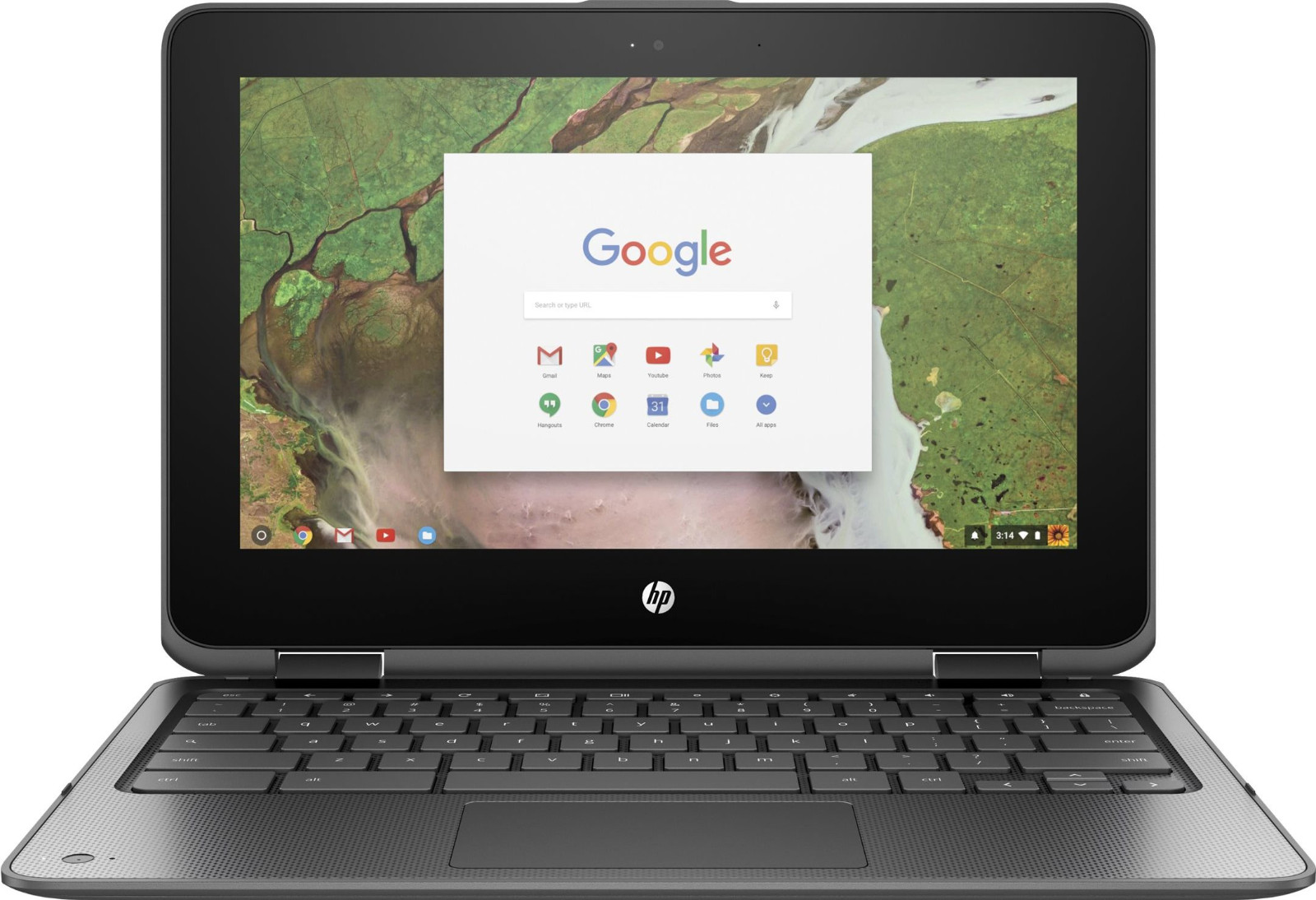 HP Chromebook x360 11  touch Intel N3550 1.10GHz 4GB RAM 32GB MMC - C