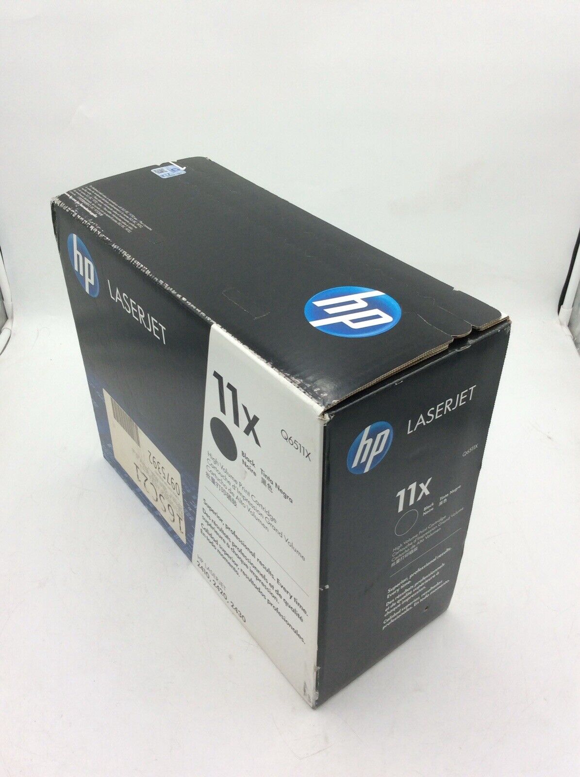 Genuine HP 11X Black Q6511X Toner Cartridge for HP LaserJet 2410, 2420 DRE1-15W