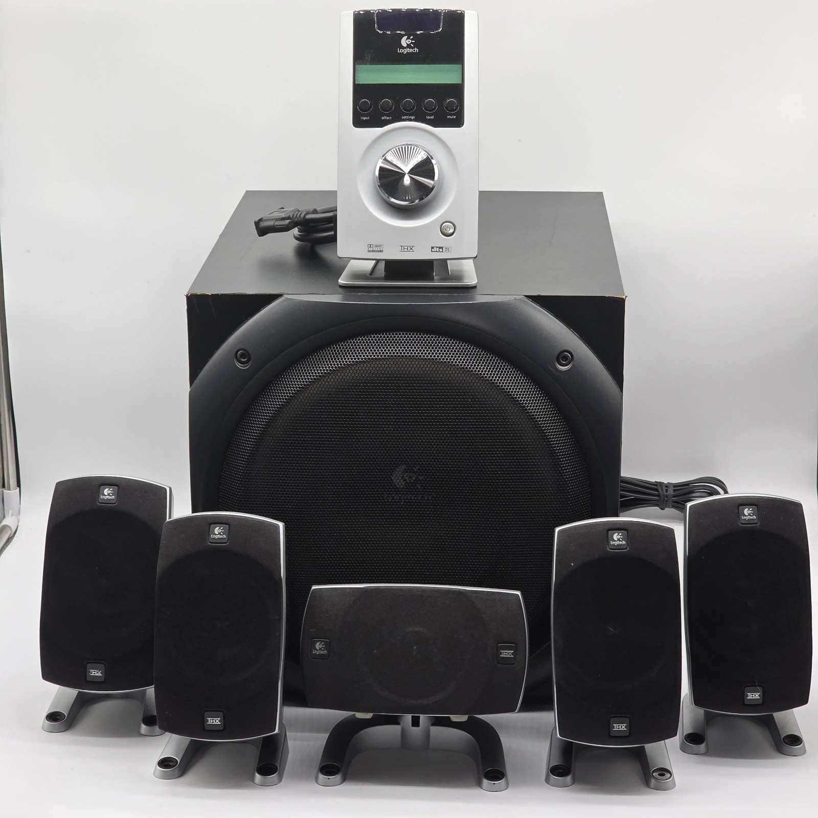 Logitech Z5500 THX-Certified 5.1 Speaker System- Tested - Works Great