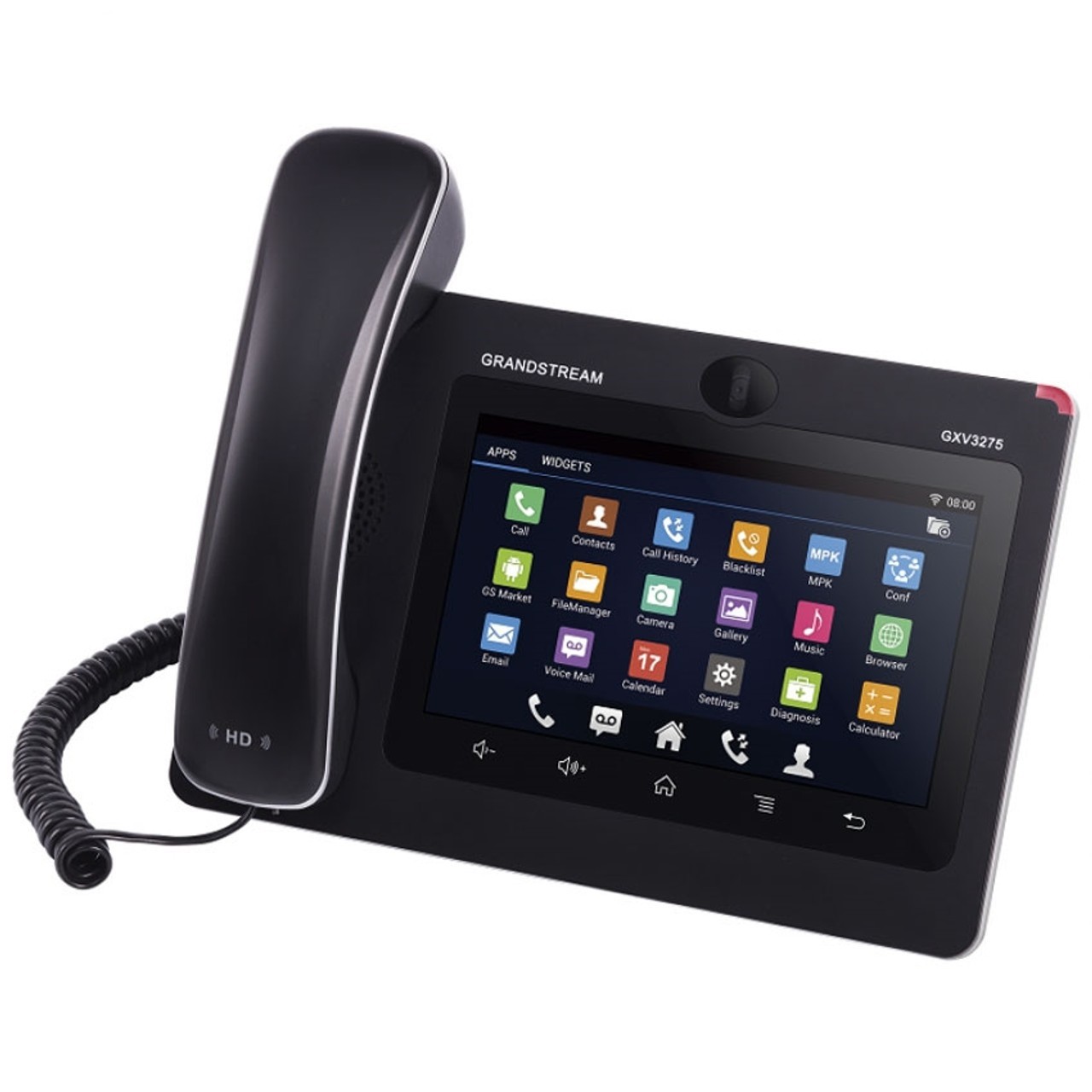 Grandstream GXV3275 7in. IP Phone - Black